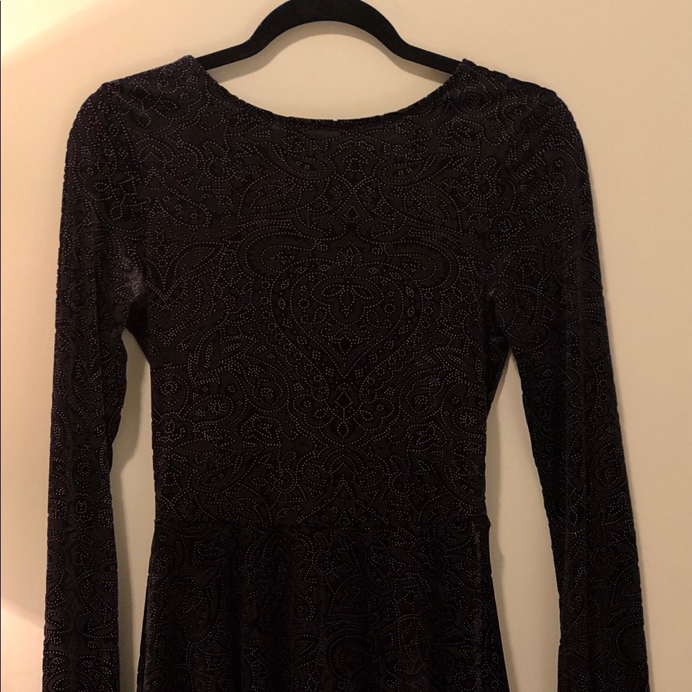 Free people velvet dress!